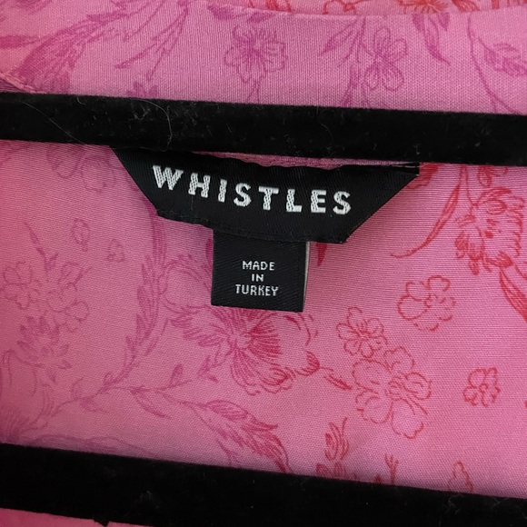 Whistles London baroque floral shirt dress - Picture 5 of 8